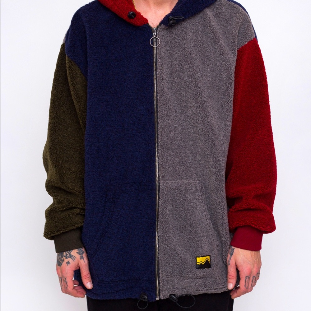 Lazy Oaf Colour Block Fleece